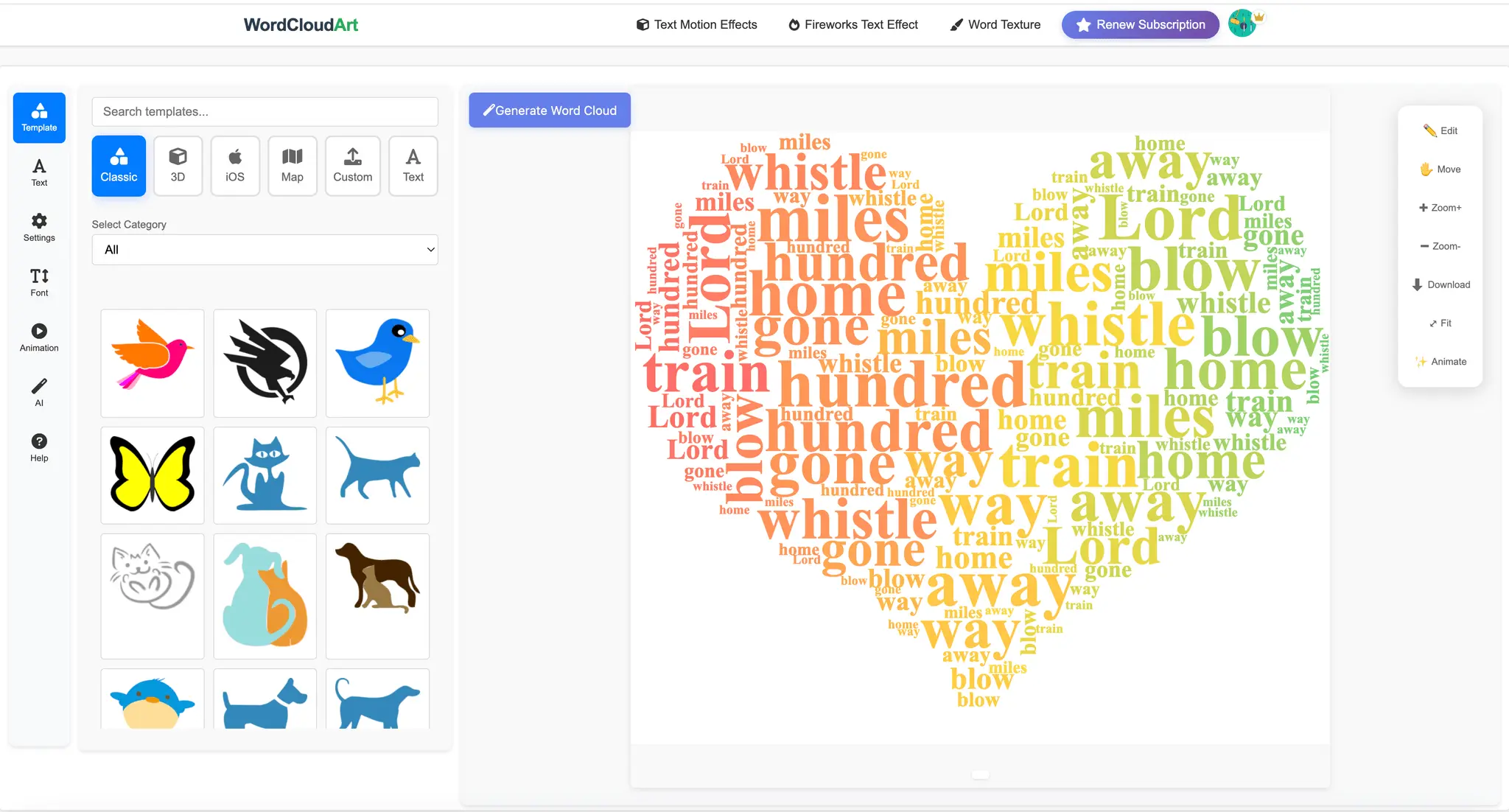 Cover image for Wordcloud.art